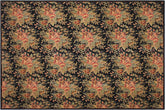 Antique Renaissance Floral Needle Point Vanda Rug - 7'6'' x 9'4''