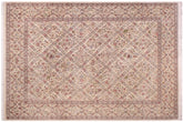 handmade Transitional Morris Black Black Hand Knotted RECTANGLE 100% WOOL area rug 9x12
