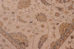 handmade Traditional Kafkaz Beige Beige Hand Knotted RECTANGLE 100% WOOL area rug 8 x 10