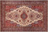 handmade Geometric Super Kazak Beige Blue Hand Knotted RECTANGLE 100% WOOL area rug 5' x 8'