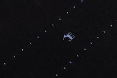 handmade Modern Gabbeh Black Black Hand-made RECTANGLE 100% WOOL area rug 8x10