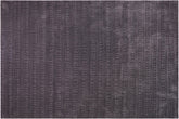 handmade Modern Grass Black Gray Hand-made RECTANGLE 100% WOOL area rug 9' x 12'