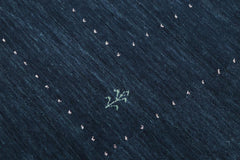 handmade Modern Gabbeh Blue Light Blue Hand-made RECTANGLE 100% WOOL area rug 8x10