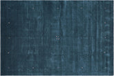 Chic Gabbeh Milan Blue/Ivory Wool Rug - 9'9'' x 13'9''