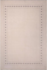 handmade Modern Gabbeh Beige Charcoal Hand-made RECTANGLE 100% WOOL area rug 9x12