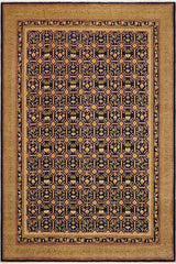 handmade Transitional Kafkaz Blue Green Hand Knotted RECTANGLE 100% WOOL area rug 9 x 11