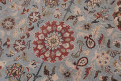 handmade Traditional Lt. Blue Hand Knotted 100% WOOL area rug 12' x 18'