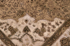 handmade Vintage Vintage Blue Charcoal Hand Knotted RECTANGLE 100% WOOL area rug 7' x 10'