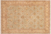 handmade Traditional Kafkaz Lt. Gray Lt. Green Hand Knotted RECTANGLE 100% WOOL area rug 9x12