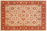 handmade Traditional Kashan Tan Rust Hand Knotted RECTANGLE 100% WOOL area rug 9' x 12'