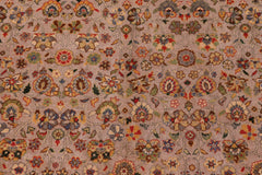 handmade Transitional Lt. Gray Lt. Green Hand Knotted RECTANGLE 100% WOOL area rug 6' x 9'