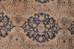handmade Transitional Design Rust Teal Hand Knotted RECTANGLE 100% WOOL area rug 6' x 9'