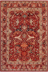 handmade Traditional Oushak Rust Rust Hand Knotted RECTANGLE 100% WOOL area rug 8 x 10