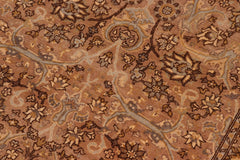 handmade Transitional Design Tan Lt. Blue Hand Knotted RECTANGLE 100% WOOL area rug 8' x 10'