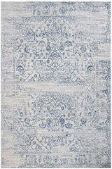 handmade Modern Vintage Beige Blue Machine Made RECTANGLE POLYESTER area rug 9x12