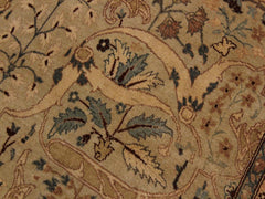 handmade Traditional Lt. Tan Lt. Green Hand Knotted RECTANGLE 100% WOOL area rug 8x10