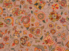 handmade Traditional Grey Green Hand Knotted RECTANGLE 100% WOOL area rug 8x10