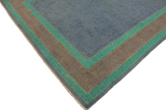 A10468, 710"x 9 9",Over Dyed ,8x10,Blue,GRAY,Hand-knotted ,Pakistan ,100% Wool ,Rectangle ,652671192005