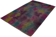 A10471, 711"x10 4",Over Dyed ,8x10,Pink,YELLOW,Hand-knotted ,Afghanistan,100% Wool ,Rectangle ,652671208270