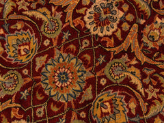 handmade Traditional Design Red Blue Hand Knotted RECTANGLE 100% WOOL area rug 8x10