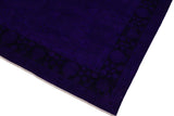 A11712, 710"x 9 8",Over Dyed                     ,8x10,Blue,PURPLE,Hand-knotted                  ,Pakistan   ,100% Wool  ,Rectangle  ,652671214561
