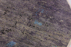 A11869, 710"x 8 0",Modern ,8x8,Grey,BLUE,Hand-knotted ,Pakistan ,100% Wool ,Round ,652671216022