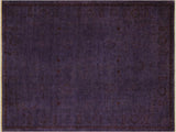 Over Dyed Joya Purple/Red Hand-Knotted Rug  9'4 x 11'10
