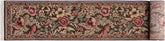 handmade Traditional Gulzar Brown Pink Hand Knotted RUNNER 100% WOOL area rug 3x13