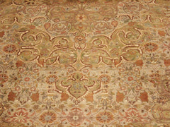 handmade Traditional Farhad Taupe Green Hand Knotted RECTANGLE 100% WOOL area rug 9x12