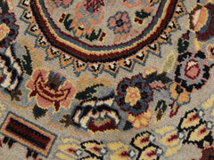 handmade Traditional B/2 Taupe Yellow Hand Knotted RECTANGLE 100% WOOL area rug 2x3