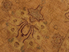 handmade Traditional Gold Gold Hand Knotted RECTANGLE 100% WOOL area rug 9x12