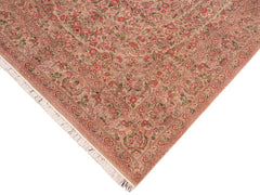 handmade Traditional Tabriz Tan Rust Hand Knotted RECTANGLE 100% WOOL area rug 8x10