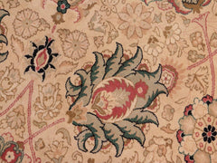 handmade Traditional New Mubashe Beige Black Hand Knotted RECTANGLE 100% WOOL area rug 8x11