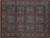 A03357, 7 9"x 911",Over Dyed ,8x10,Silver,LT. GRAY,Hand-knotted ,Pakistan ,100% Wool ,Rectangle ,652671153976