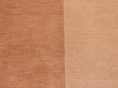 handmade Modern Art Deco Brown Tan Hand Knotted RECTANGLE 100% WOOL area rug 8x11