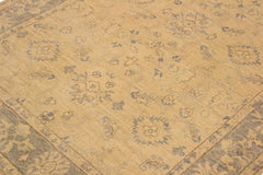 handmade Traditional Kafkaz Chobi Ziegler Ivory Gray Hand Knotted RECTANGLE 100% WOOL area rug 4 x 6