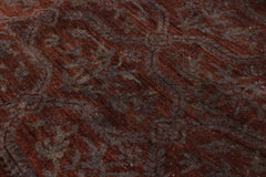 A09076 4 6"x 610"Modern 5x7BrownBLUEHand-knotted Pakistan 100% Wool Rectangle 652671174100