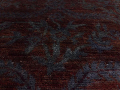 A09076 4 6"x 610"Modern 5x7BrownBLUEHand-knotted Pakistan 100% Wool Rectangle 652671174100