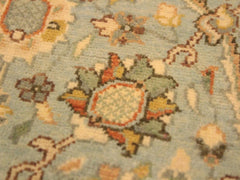 handmade Transitional Design Blue Ivory Hand Knotted RECTANGLE 100% WOOL area rug 3x5