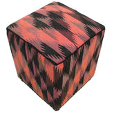 handmade Ottoman Pink Black HandmadeRECTANGLE 100% WOOL area rug