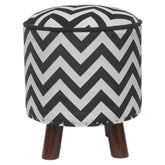 handmade Ivory Black Hand-made ROUND VELVET area rug