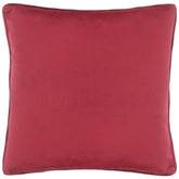 handmade  Pillow Red Red Hand-Woven SQUARE VELVET pillow