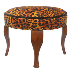 handmade Modern Victorianot Gold Black Hand-made ROUND VELVET area rug