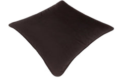 handmade Pillow Black Black Hand-Woven SQUARE VELVET pillow