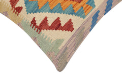 handmade Traditional Pillow Red Rust Hand-Woven SQUARE 100% WOOL Hand woven turkish pillow2' x 2'