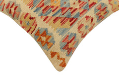 handmade Traditional Pillow Red Rust Hand-Woven SQUARE 100% WOOL Hand woven turkish pillow2' x 2'