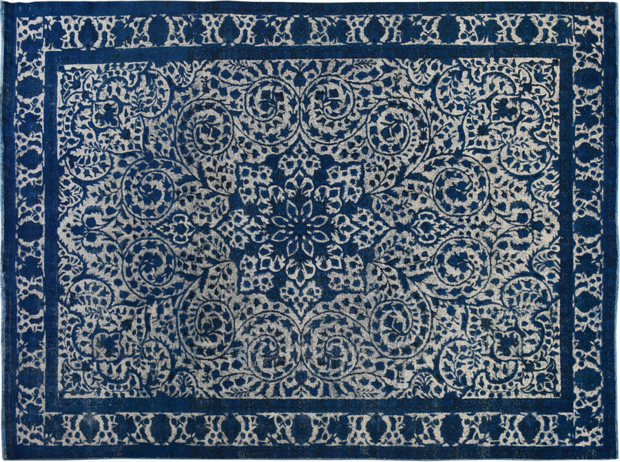Vintage distressed rug from Arsh's Rugs