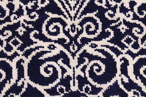 Cyrena Handâ€‘Knotted Wool and Viscose Runner