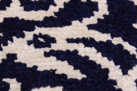 Cyrena Handâ€‘Knotted Wool and Viscose Runner