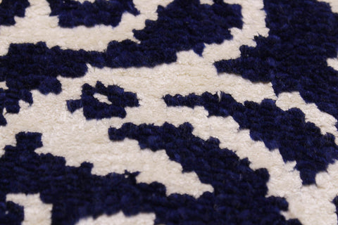 Cyrena Handâ€‘Knotted Wool and Viscose Runner